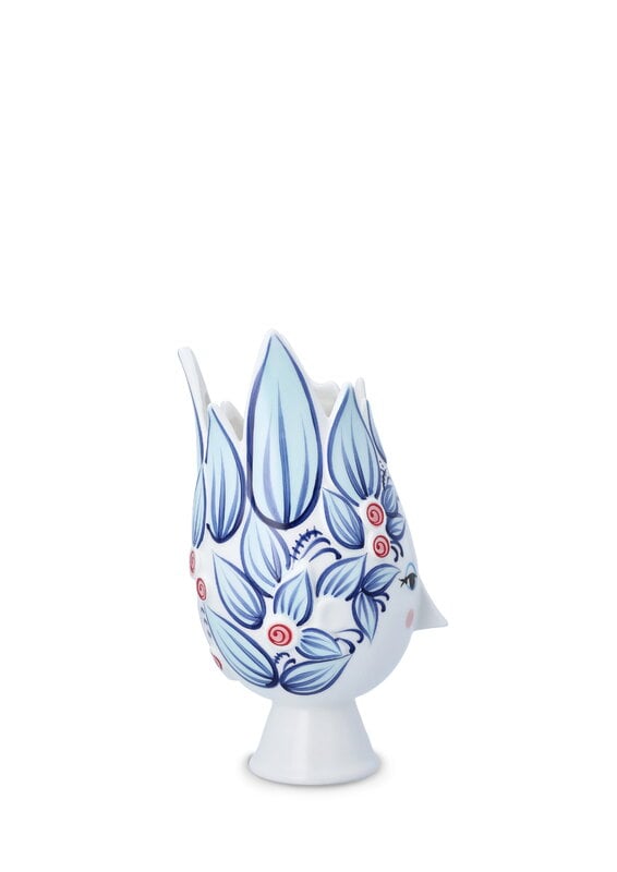 Bjørn Wiinblad Titania vase, 25 cm, blue, extra image