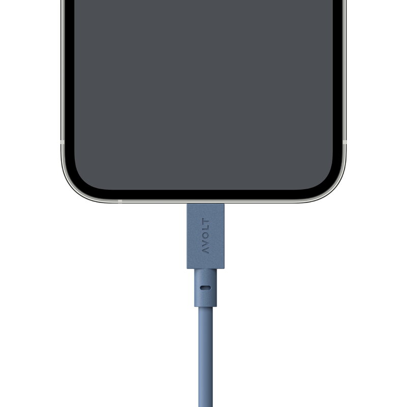 Avolt Câble de chargement USB Cable 1, bleu océan