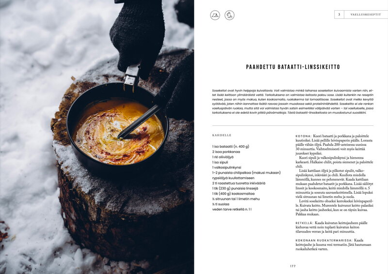 Cozy Publishing Retkiruokakirja – Kasvisreseptejä helpoista eväistä vaellusaterioihin, extra image