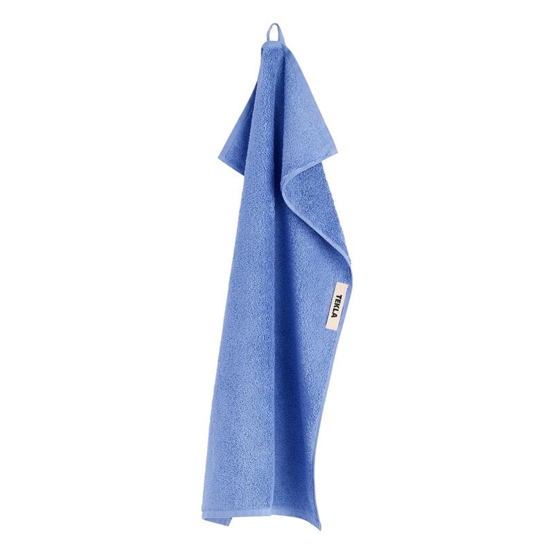 Tekla Handtuch, klarblau, extrabild