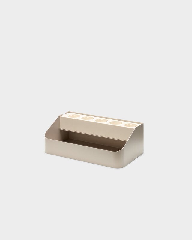 Pedestal Power Beam Tray, avena, vista 2