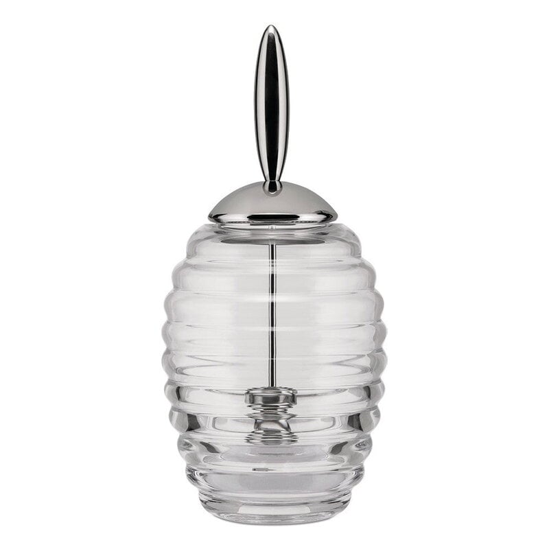 Alessi Hunaja-astia, kristallilasi - ruostumaton teräs, näkymä 4