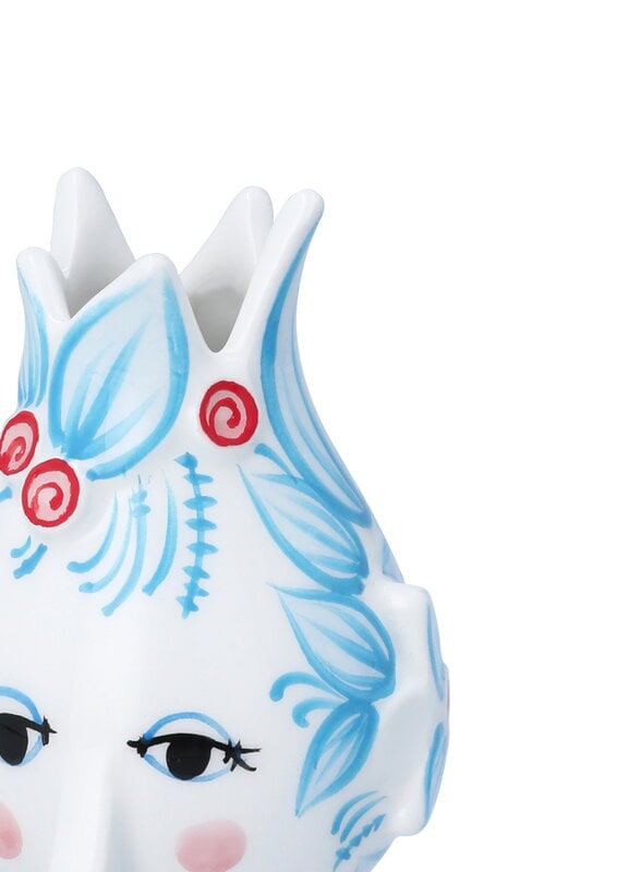 Bjørn Wiinblad Titania candle holder, 11,5 cm, light blue, extra image