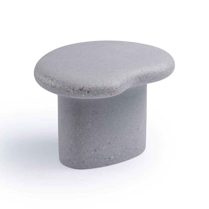 ecoBirdy Tavolino Marine, 40 cm, grigio pietra, immagine extra