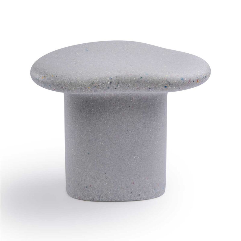 ecoBirdy Table basse Marine, 50 cm, gris pierre, image extra