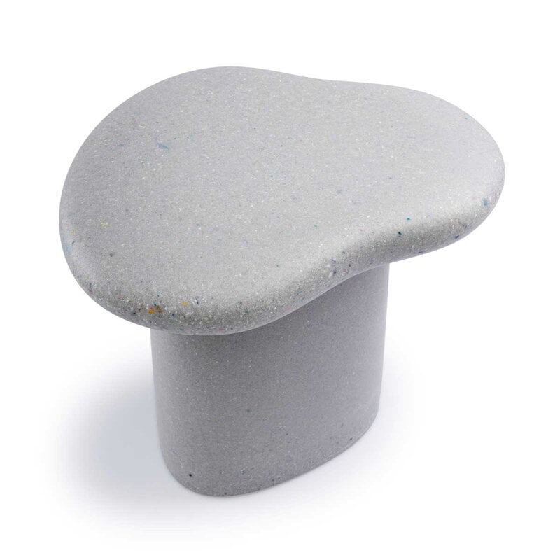 ecoBirdy Table basse Marine, 50 cm, gris pierre, image extra