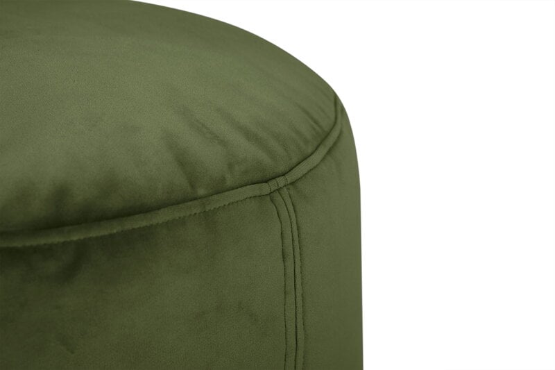 Fatboy Point Velvet Recycled pouf, vert profond, image extra