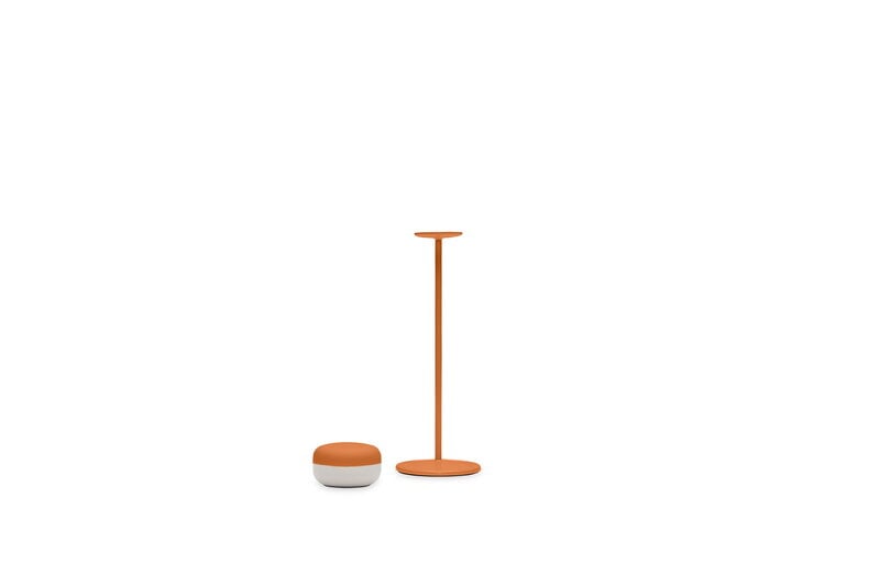 Fatboy Cheerio lampe de table sans fil, orange ensoleillé, image extra