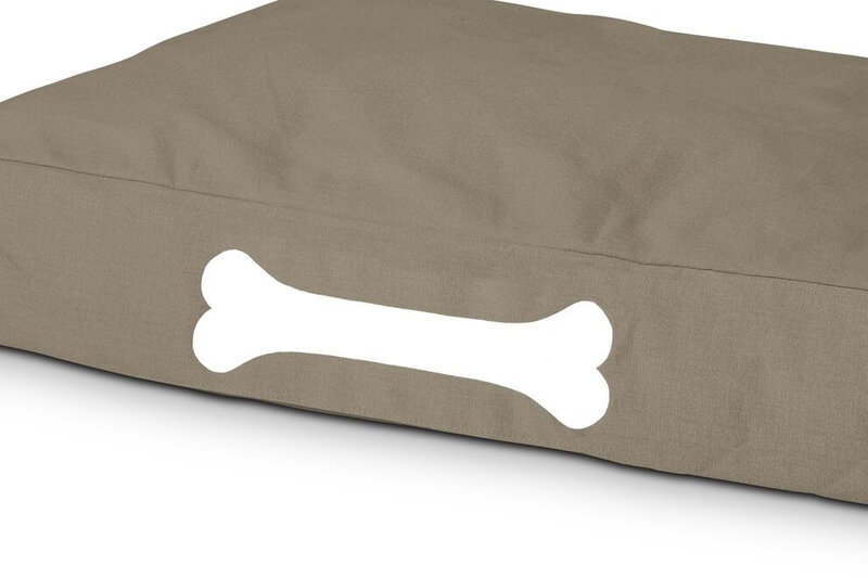 Fatboy Doggielounge, small, recycled canvas taupe grey, extra image