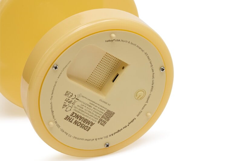 Fatboy Edison the Ambiance lampe de table portable, jaune pâle, image extra