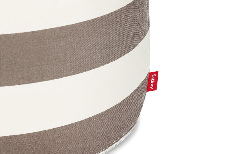Fatboy Point Large Outdoor pouf, stripe cacao, extra image