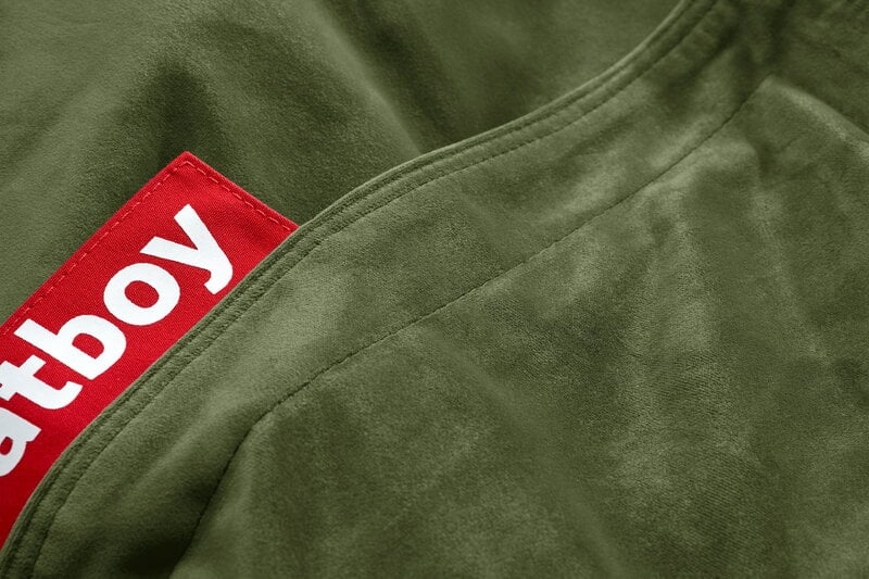 Fatboy Original Slim Velvet Recycled bean bag, deep green, extra image