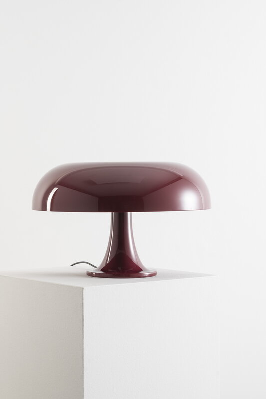 Artemide Nesso table lamp, ruby red, special edition, view 4