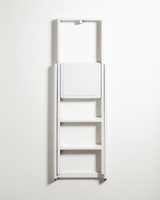 Design House Stockholm Step stepladder, white matte, view 3