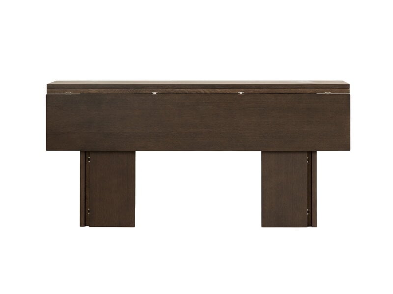 Design House Stockholm Flip table, dark oak, view 5