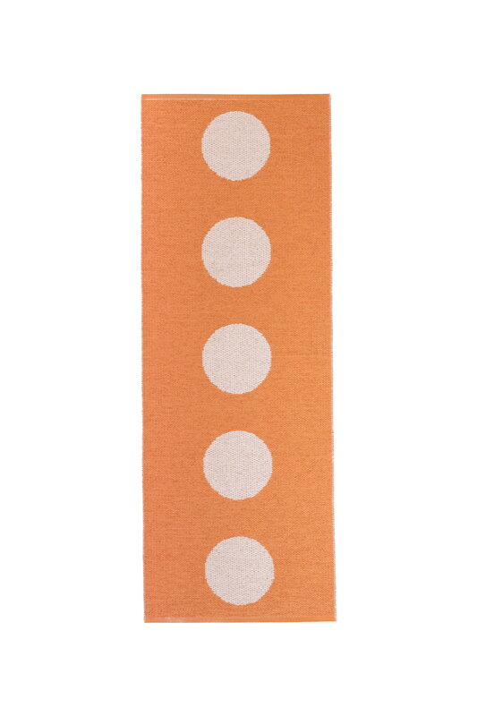 Pappelina Vera Pop rug, 70 x 200 cm, pale orange - pearl pink, extra image