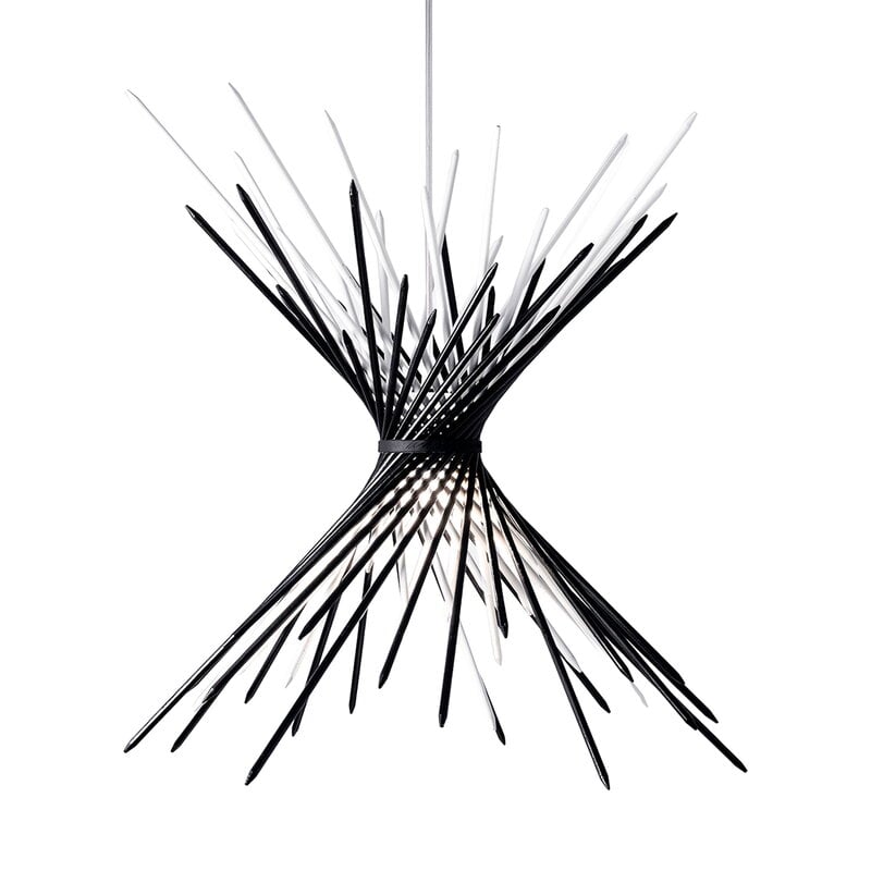 Ingo Maurer Pic-a-stic pendant, black - white, extra image
