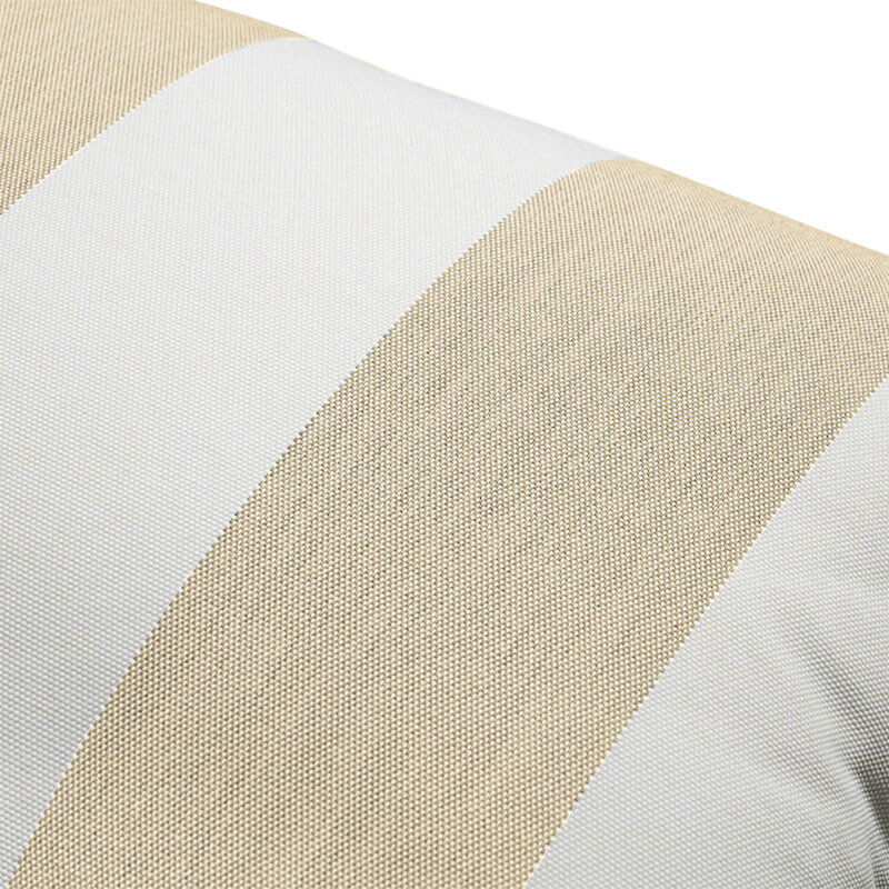 Fatboy King Outdoor cushion, stripe sandy beige Finnish Design Shop