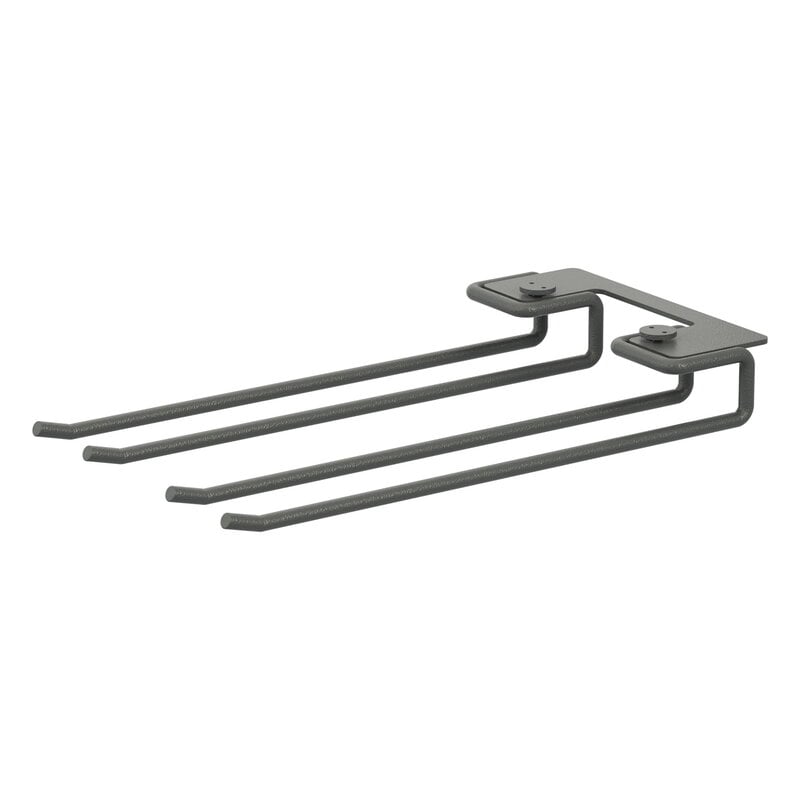 String Furniture String hanger rack 20 cm, 2-pack, dark grey, extra image