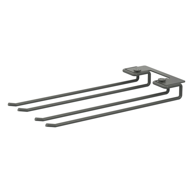 String Furniture String hanger rack 30 cm, 2-pack, dark grey, extra image