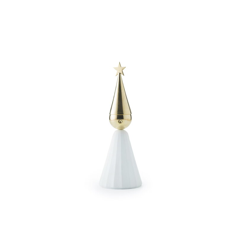 Klong Soprano candelabro, blanco - latón, imagen extra