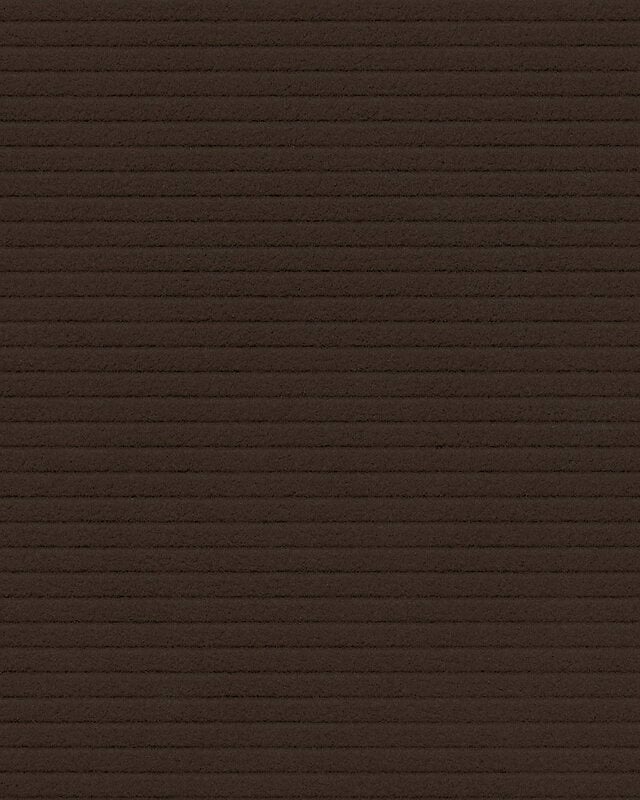 LIND DNA Tovaglietta Curve, 37 x 44 cm, nocciola in pelle Corduroy, immagine extra