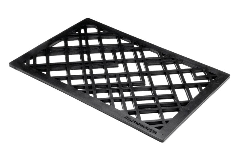 Tica Copenhagen Lines doormat, 40 x 60 cm, black, extra image