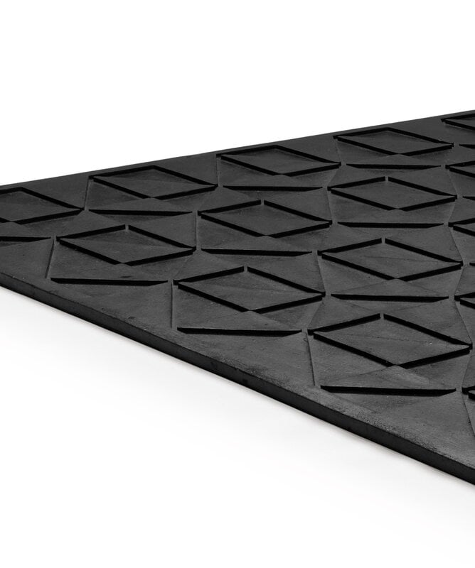 Tica Copenhagen Graphic doormat, 60 x 90 cm, black, extra image