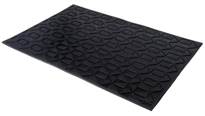 Tica Copenhagen Graphic doormat, 60 x 90 cm, black, extra image