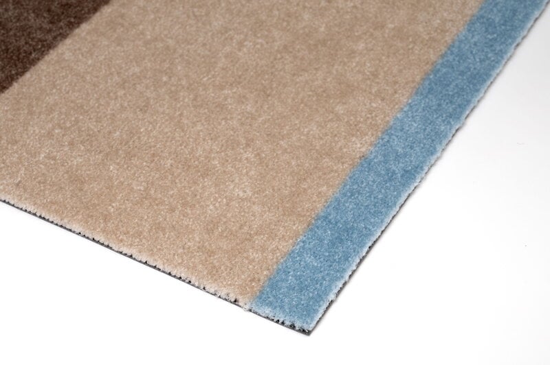 Tica Copenhagen Stripes horizontal rug, 60 x 90 cm, blue - sand - ivory, extra image