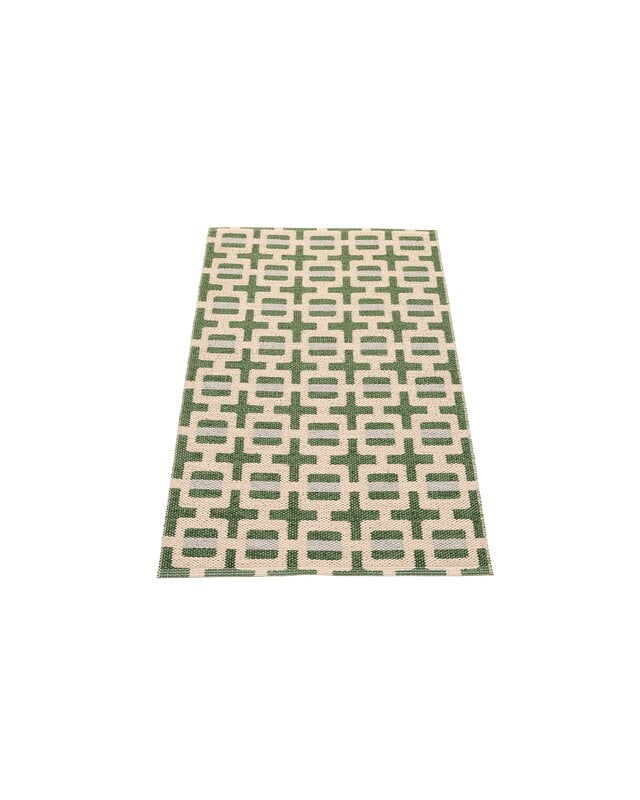 Pappelina Tom runner rug, leaf - cream - sage, extra image