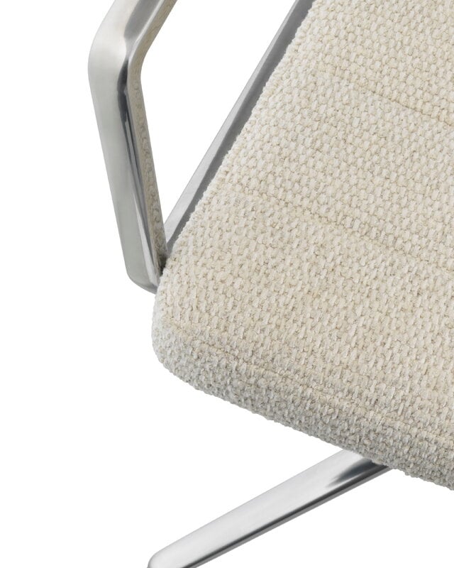Vipp 452 Swivel tuoli, kiill. runko - Wavy luonnonvalk.-vaal.harmaa, jalkatallat, näkymä 5