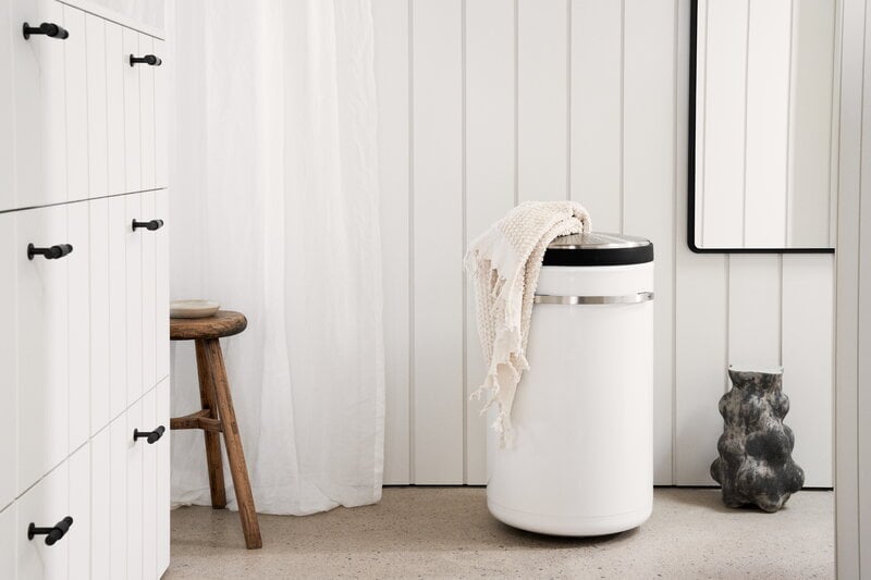 Vipp VIPP441 cesta de ropa, 75 L, blanco, imagen extra
