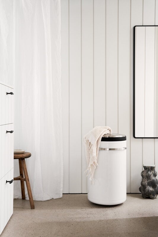 Vipp VIPP441 cesta de ropa, 75 L, blanco, imagen extra