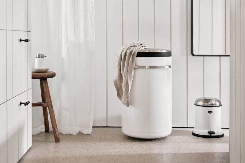 Vipp VIPP441 cesta de ropa, 75 L, blanco, imagen extra