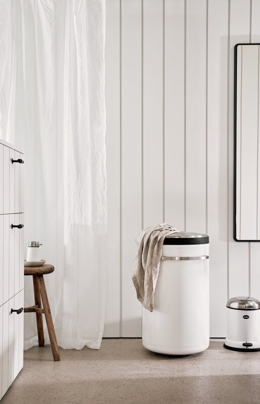 Vipp VIPP441 cesta de ropa, 75 L, blanco, imagen extra