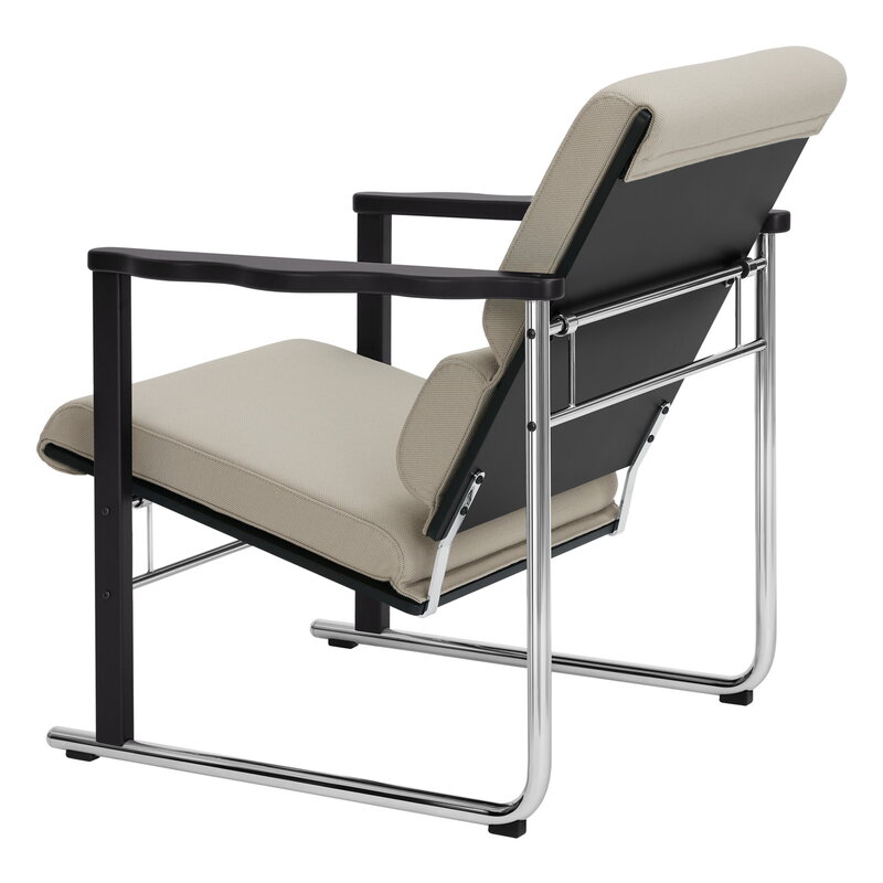 Hem Fauteuil Experiment 502, noir - beige clair, image extra