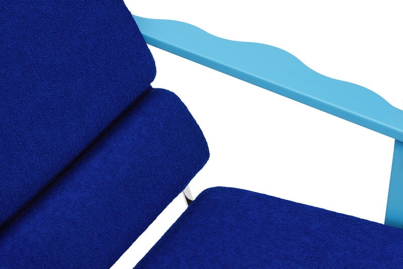 Hem Experiment Sessel 502, blau - ultramarin, extrabild