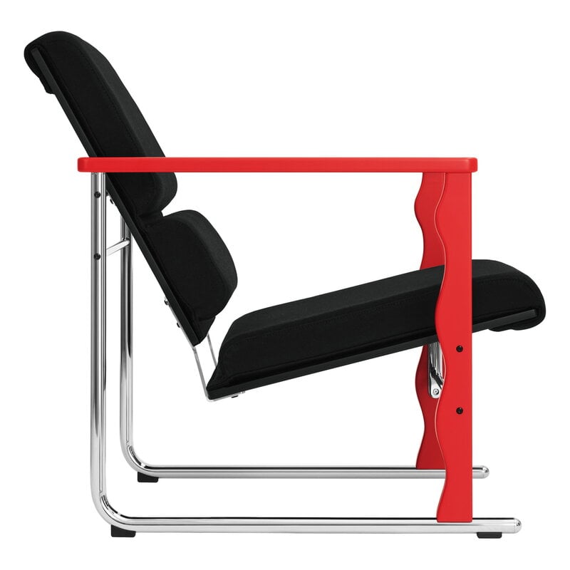 Hem Poltrona Experiment 503, rosso - nero, immagine extra