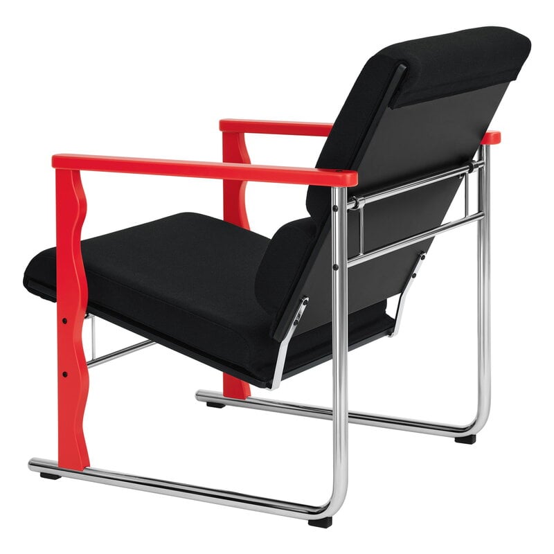 Hem Poltrona Experiment 503, rosso - nero, immagine extra