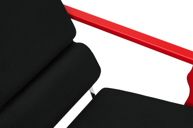 Hem Poltrona Experiment 503, rosso - nero, immagine extra
