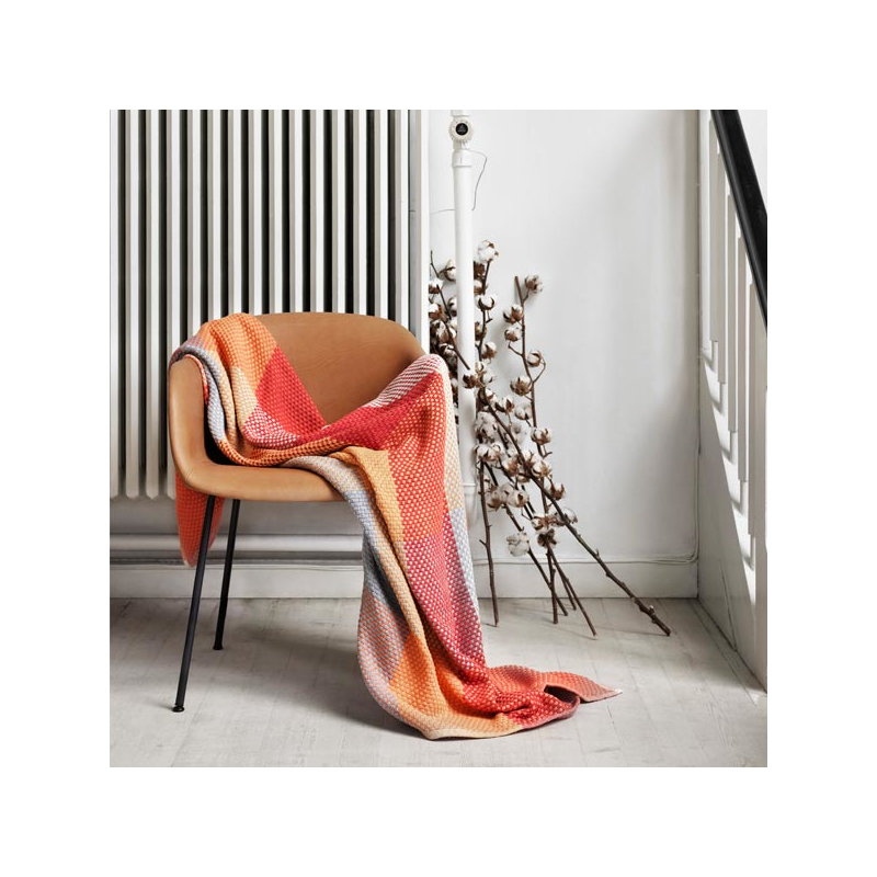 Muuto Loom throw, orange Finnish Design Shop