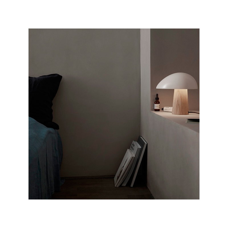 Lightyears Night Owl table lamp, smokey white ash Finnish Design Shop