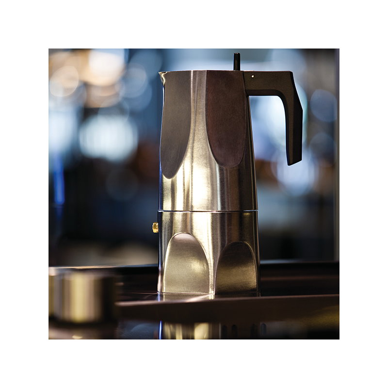 Alessi Ossidiana espresso maker, 3 cups | Finnish Design Shop