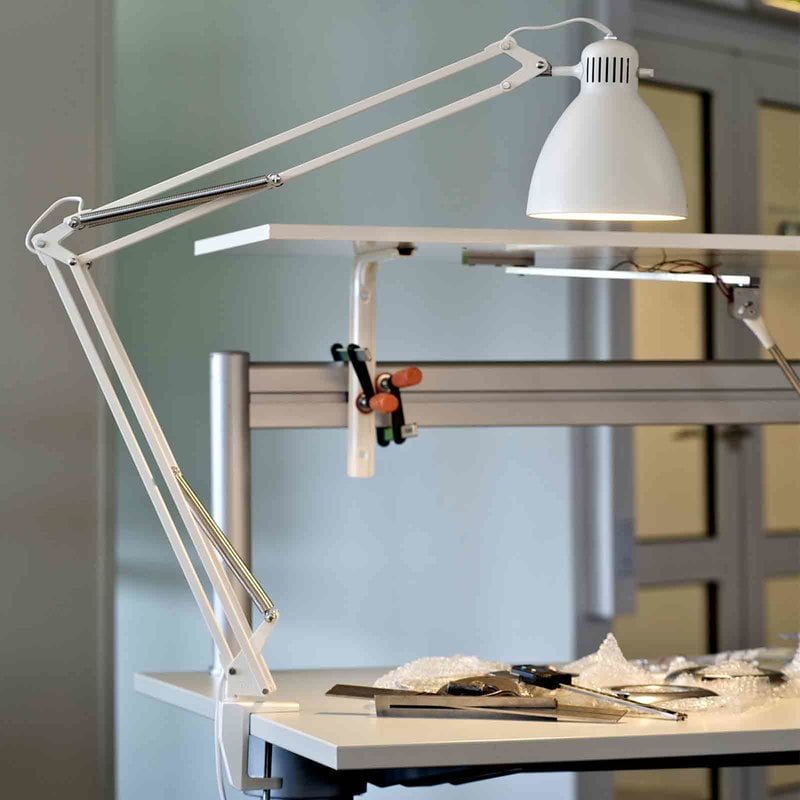Luxo L 1 Led Desk Lamp White Finnish Design Luxo L 1 Led Desk Lamp White Finnish