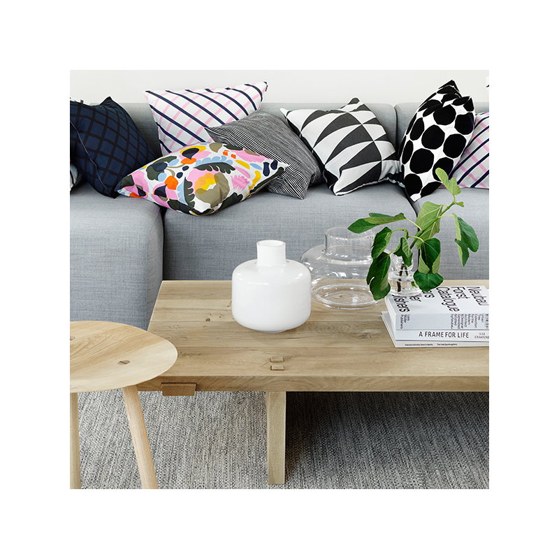 Marimekko Ming vase, white Finnish Design Shop