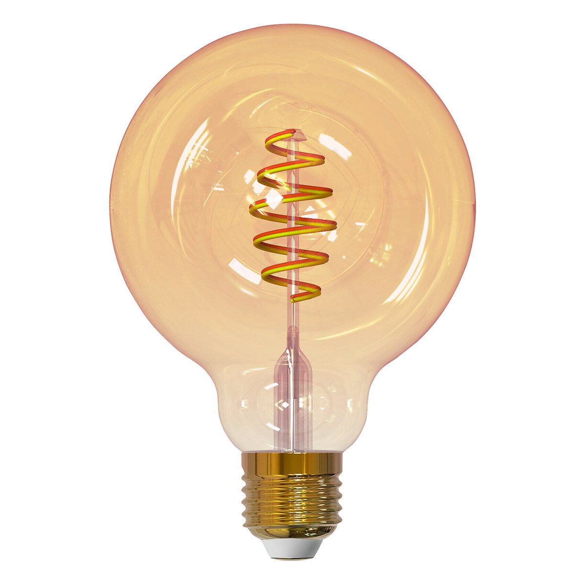 Airam SmartHome WiFi LED bulb G95, E27 5,5W 350lm amber | Design Shop