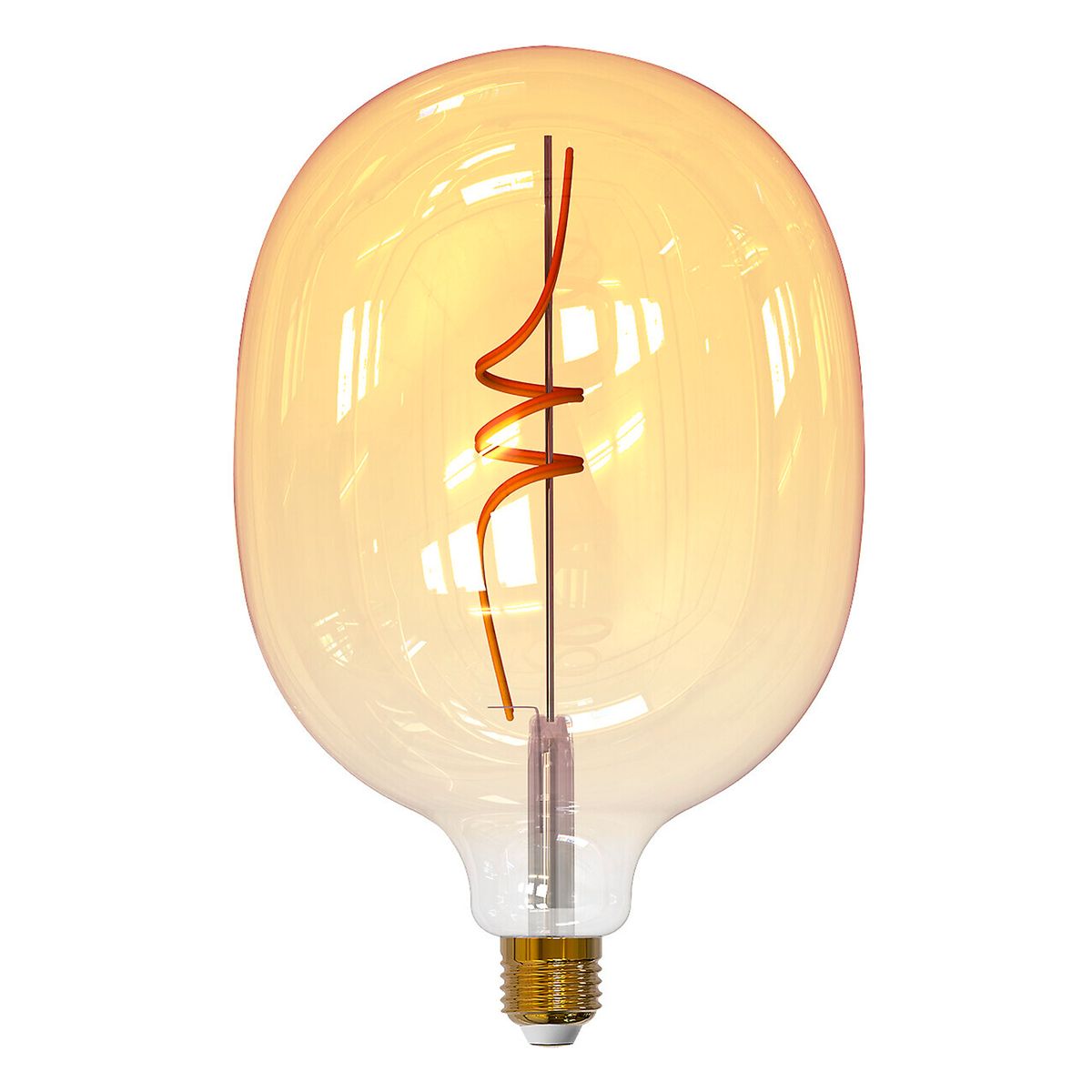 Airam SmartHome WiFi LED lamppu D170, E27 4,9W 380lm 1800-3000K, amber
