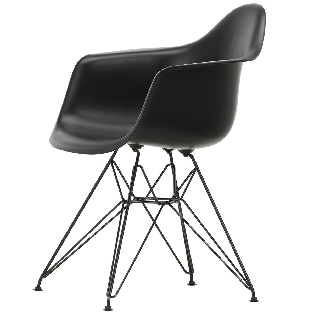 struik ondernemen Melodieus Vitra Eames DAR chair, deep black - basic dark | Finnish Design Shop
