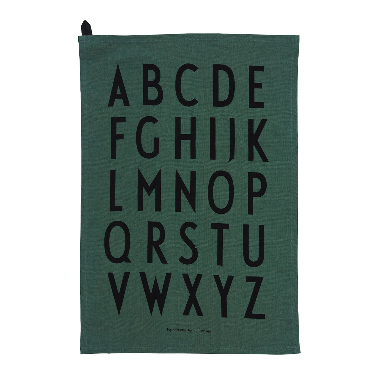 dark green towel set